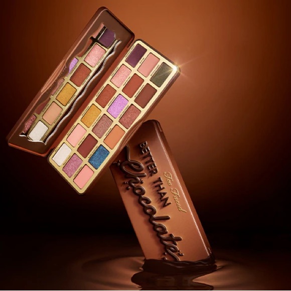 Better Than Chocolate 🍫 Too Faced Cocoa Infused Eye Shadow Palette • 18 Shades - Picture 3 of 11